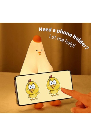 Çocuk Gece Lambası, Sevimli Tavuk Lamba, Emzirme Gece Lamba Ada