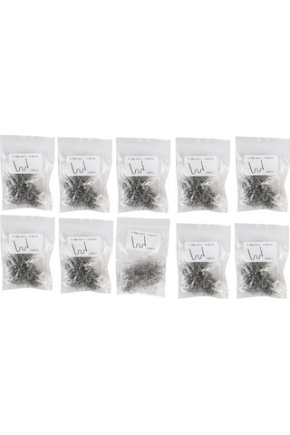 500+500 Adet 0,6mm-0,8mm Dalgalı Tip Plastik Kaynak Zımba Teli