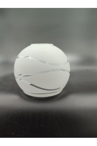 Küçük Avize Camı.suyolu,beyaz Çap:10.00cm-duy Yuvası:3.00cm E.14 Süt Beyaz