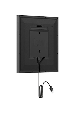 Divoom Pixoo-64 App Kontrollü Wifi Animasyonlu 64x64 Piksel LED Ekran Resim Çerçevesi-Abone Sayacı