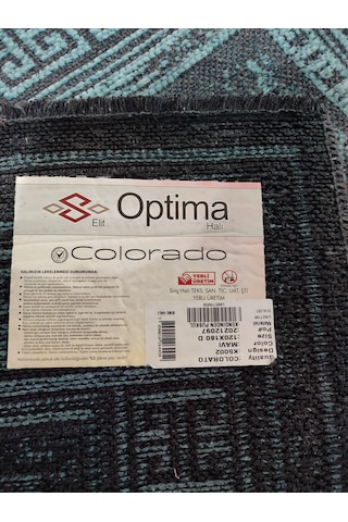 Optima Halı Colorado K5002 Mavi 120 180