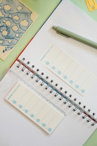 Victorias Journals Haftalık Planla Ma Post-it 125x50 Mm 32 Yaprak
