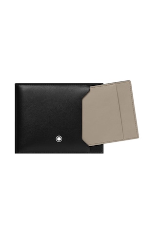Mont Blanc Montblanc Meisterstück Selection Soft With Removable Card Holder Siyah