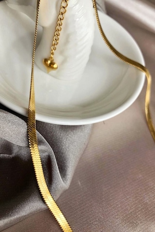 Yeni Takı İtalyan Zincir Kadın Çelik Kolye