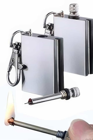 Ciyu Ticaret Metal Kibrit Çakmak Benzinli Kibrit