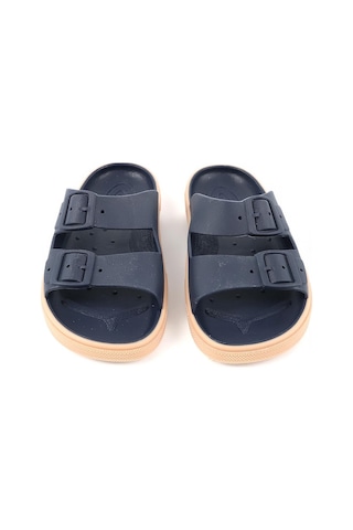 Boatilus Rocksy-f Navy/beige Erkek Çocuk Terlik Lacivert