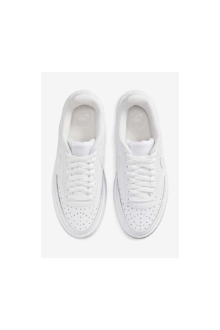 Nike W Court Vısıon Alta Ltr Dm0113 100 Kadın Sneaker Ayakkabı Beyaz 36-40 Beyaz