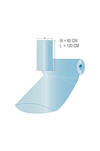 Kuru Temizleme Poşeti 60x120 Cm 400 Adt/rulo
