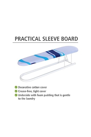 Sleeve Ütü Masası Dekoratif Kılıflı Sleeve Ütü Masası Beyaz