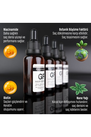 Gf Hair Replexion Saç Serumu 4 x 30 ML