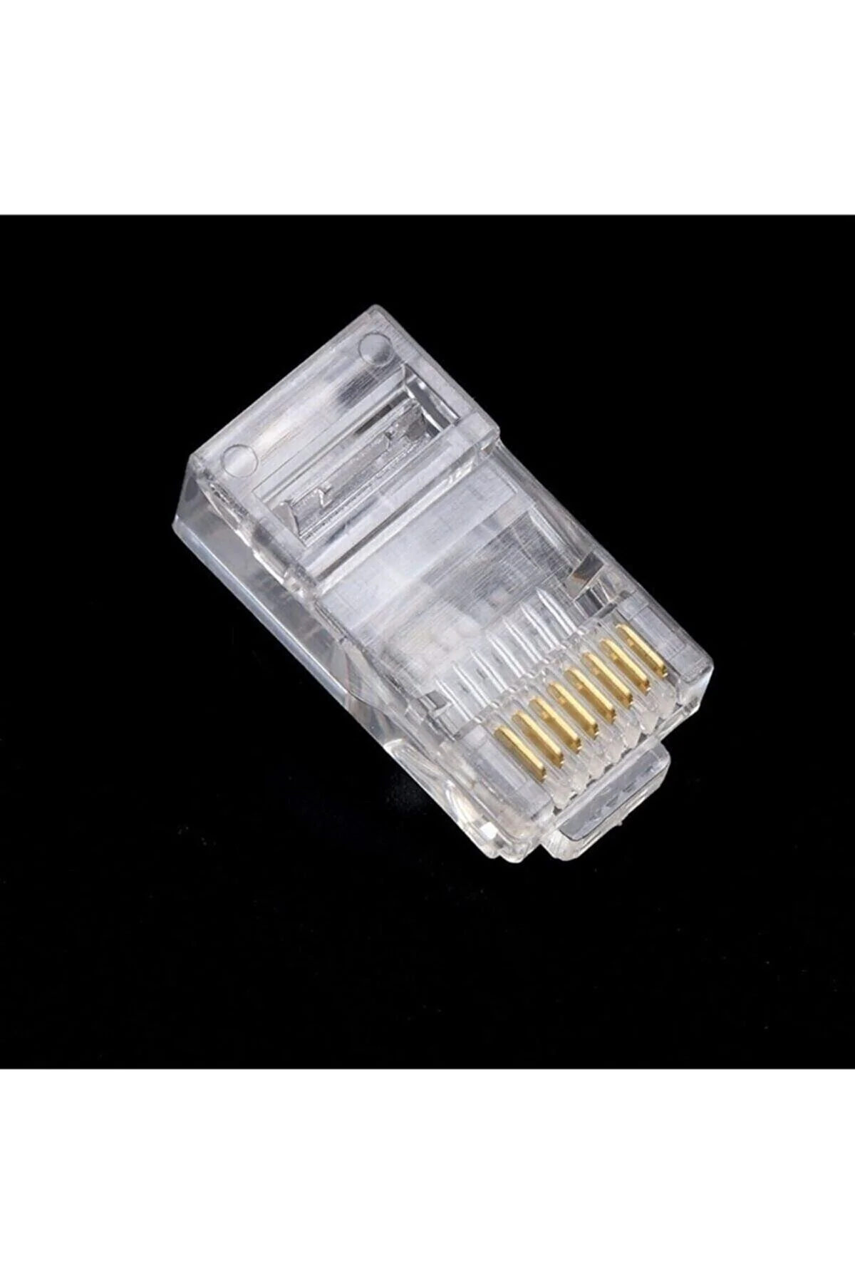 30 Adet Rj45 Cat5cat6 Ethernet Internet Kablo Soketi Konnektörü 8p8c Rj45 Jack Uç Uc 30 Tane Utp Jak