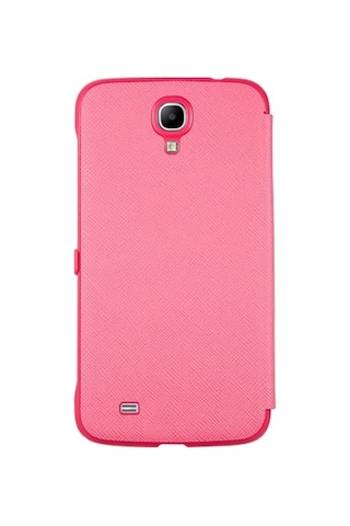 Anymode İ9200 Galaxy Mega 6.3 İle Uyumlu View Case Pencereli Kılıf Pembe