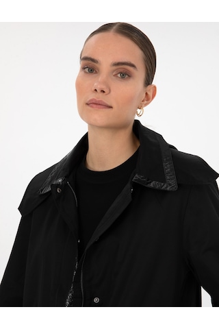 Pierre Cardin Kadın Siyah Kaban 50306387-vr046 Siyah