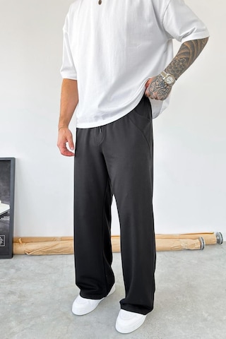 Siyah Basic Baggy Eşofman