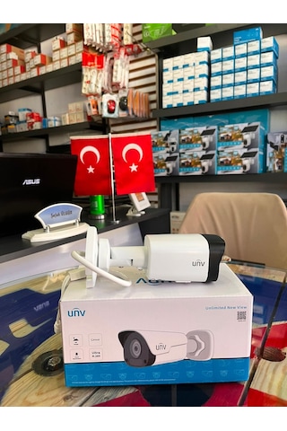 Unv Ipc2124lb-asf28k-a 4mp 2.8mm Ir Lıght Bullet Sesli Ip Kamera