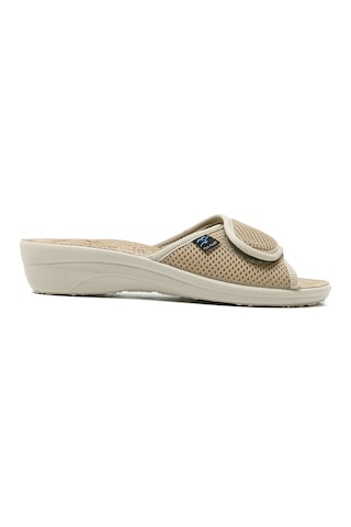 Terlik Kadın Diğer T4 413 Fe Fly Flot Slipper 6009-beige Bej