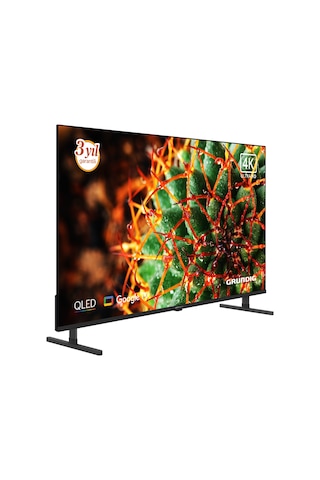 Grundig 50 GQ 700A 4K Ultra HD 50" 127 Ekran Uydu Alıcılı Google Smart QLED TV