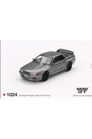 Mini Gt 1/64 Nissan Skyline Gt-r Nısmo Bnr32 Crs Version Dark Metal Gray Mgt01024 Gri
