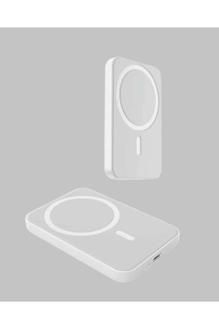 Manyetik Kablosuz Powerbank Apple Uyumlu iPhone 12/13/14/15 Uyumlu, Hızlı Şarjlı, Ultra Hafif Çok Renkli