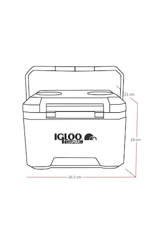 Igloo Coremax 5 Buzluk 5 Litre Beyaz
