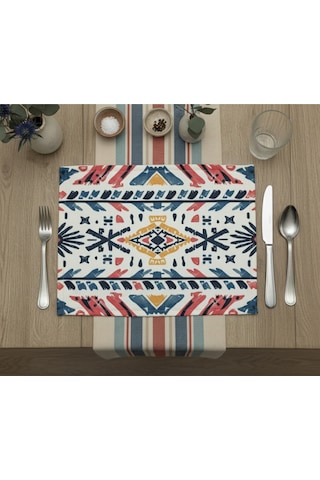 Turkıshrug Kıngdom Su Geçirmez Polyester Desenli Supla Çok Renkli
