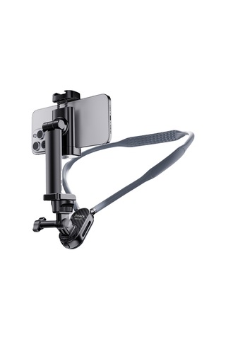 Jmary Mg-01 2in1 Eller Serbest Boyun Askılı Telefon Tutucu Siyah