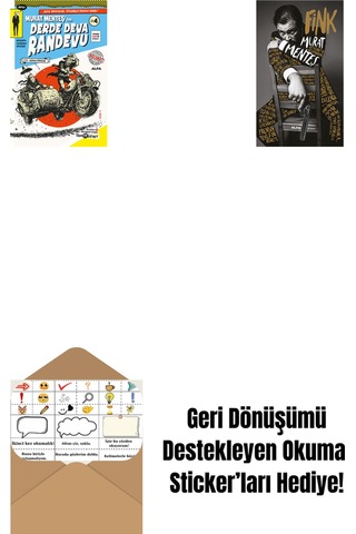 Derde Deva Randevu No- 4 + Fink Ciltli + Okuma Sticker'ları