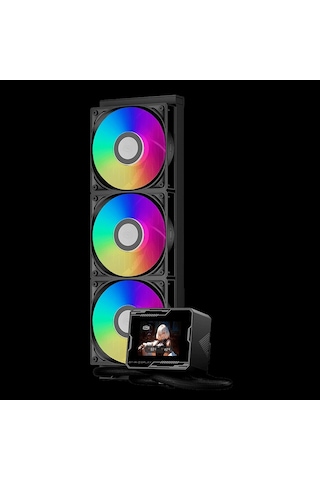 Pccooler Cps Gt360m Argb Display Bk 360mm Aıo Sıvı Cpu Soğutucu