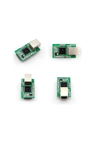 Rj45 Ethernet Rs232Ttl Modül Usr-Tcp232-E2 Dhcp - Dns - Httpd