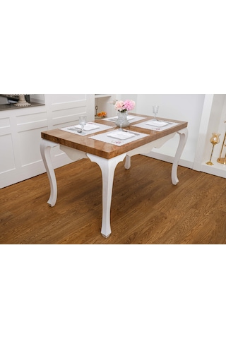 Finezza Dolce Nakışlı Keten Efekt Kumaş Krem Pembe A.Servis 33x45 cm 4 Ad-1396 Krem