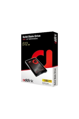 Addlink 512gb 500-450 Mb/s 2.5 Sata Iıı Ssd Ad512gbs20s3s 512 GB