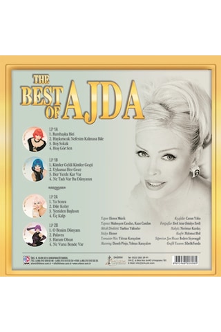 Ajda Pekkan - The Best Of Ajda Pekkan Picture Disc - Plak