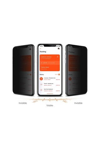 Yesido İphone Uyumlu 14 Pro Max Premium 5d Privacy Hayalet Cam Ekran Koruyucu