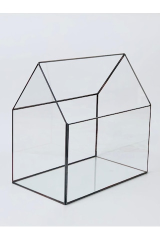 Dekoratif Cam Fanus. Teraryum cam Fanus. Geometrik Cam Fanus.