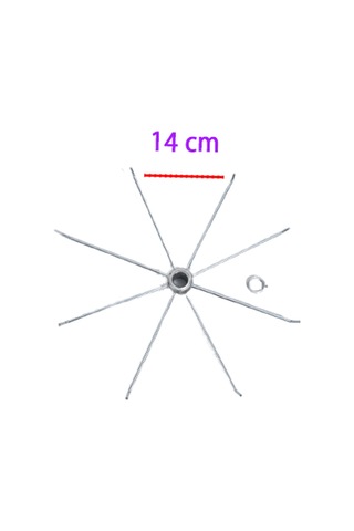 4 Katlı, 8 Kancalı Metalik Bijuteri Standı, Aksesuar Standı Metal