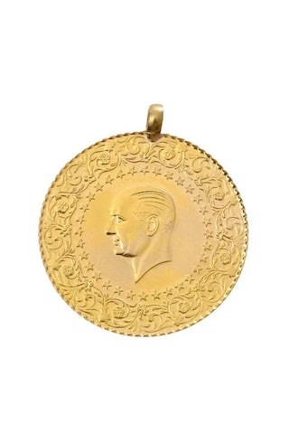 Vıctorıa Gold 1 Adet Tam Altın Yeni Tarihli 2025 Kulplu 22 Ayar