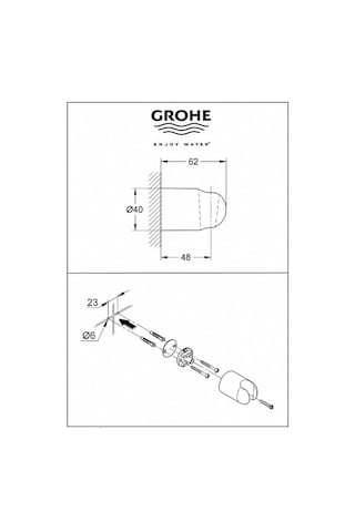 Grohe Vitalio Start Meridyendukkan 2 Akışlı El Duşu Seti Gümüş