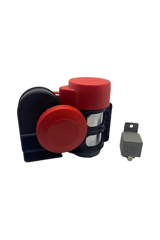 Bosch 24V Korna Pnömatik Ferrarı Kırmızı-Siyah Röleli N11.10