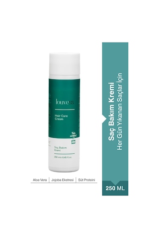Louvess Aloe Vera Papatya Eki Süt Proteini Jojoba Eki Saç Bakım Kremi 400 ML
