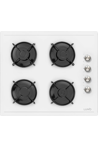 Luno Trio F6502W01 -  L335W01 -  L D34 W02620 Beyaz Ankastre Set