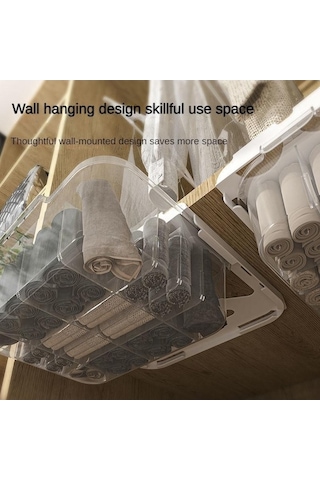 Novahub Yeşil Çekmece Tipi İç Çamaşırı Külot Çorap Saklama Kutusu - Ev Dekorasyonu İçin Pratik Bölme Organizasyon Kutusu Yeşil