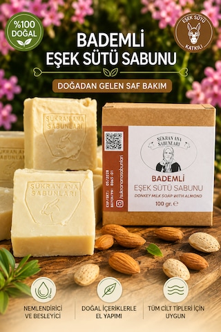 Bademli Eşek Sütü Sabunu 100 Gr