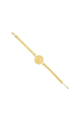 Ziynet Yarımlı Altın Bileklik Viyana Zincir