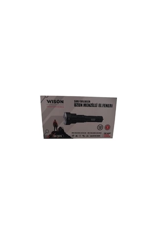 Go İthalat 30 Watt 3000 Lümen Uzun Menzilli Fener Ws-7878 Gri - Siyah