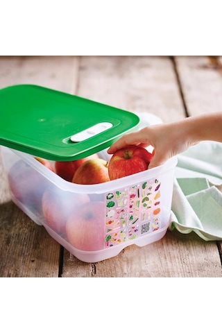 Tupperware Sera Serisi 4.4 L Ve 1.8 L 2'Li Yeşil Kap 7692807502770