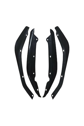 Honda Civic Fc5 2016 - 2021 Ithal Ön - Arka Flap Piano Black