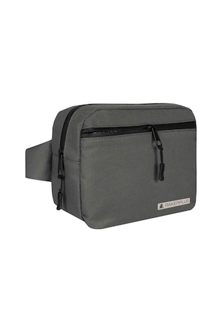 Rakerplus Gri Unisex Minimal 21x15x5 Cm Bel Ve Göğüs Çantası Natural