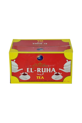 El-Ruha Seylan Çayı Yüzde 100 Extra İthal Siyah Çay 5 KG
