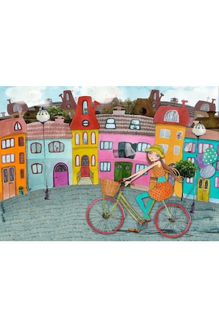 Nova 1000 Parça Bisikletle Gezinti Puzzle