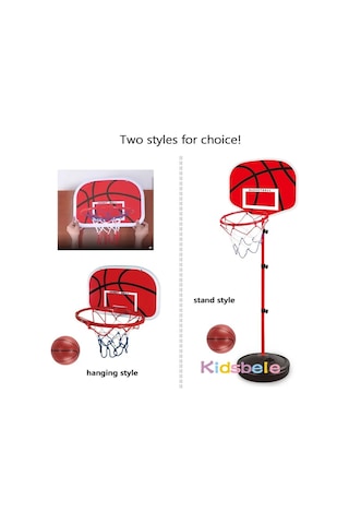 Toddler Ayarlanabilir Basketbol Standı 63-150cm Çocuk Standı